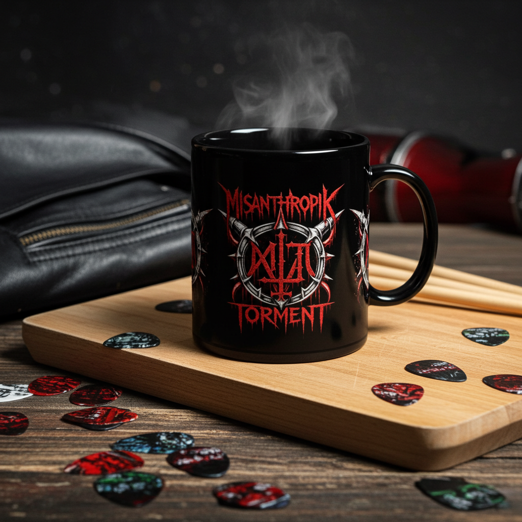 Black Glossy Mug